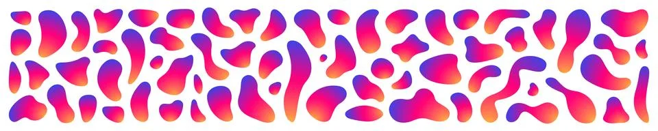 Abstract blotch shape. Liquid shape elements. Set of modern graphic element.. イラスト素材