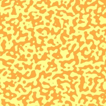 Abstract blots illustration. Brown shape. Tech decor. Fractal art. Paper. Stock Illustration