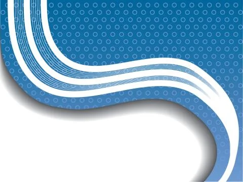 Abstract blue 2 Illustrazione stock