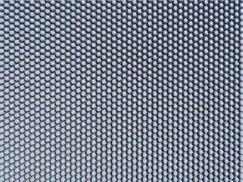 Abstract Blue 3D Bubble Dot Geometric Texture Background Stock Illustration