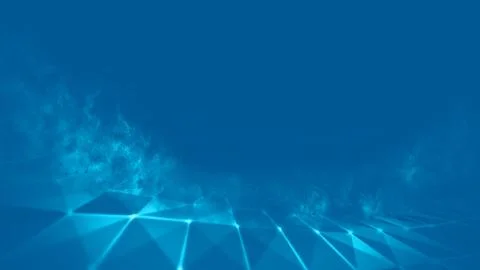 Abstract blue 3d Illuminated distorted Mesh Sphere . Neon Sign . Futuristic Stock Illustration
