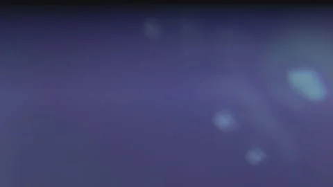 Abstract blue anamorphic thick light flare flashing Video stock 152705008