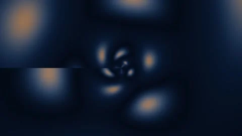 Abstract Blue and Amber Light Loop Seamless Loop Stock Footage 340593153