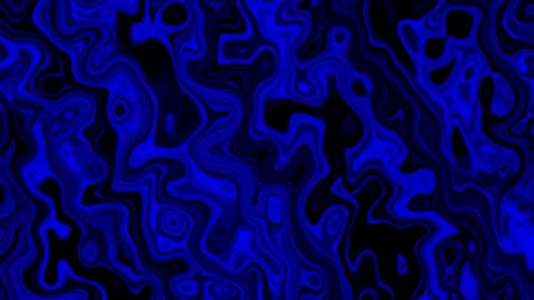 Abstract Blue and Black Dynamic Fluid Pattern for Background Design Stock-Footage 345448422