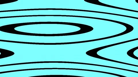 Abstract blue and black wavy lines background pattern for graphic design Stock Footage 342159565