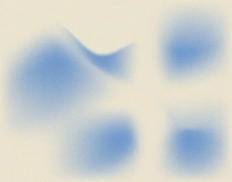 Abstract Blue and Cream Gradient with Grain Texture, Soft Blue Aura Stock-Illustration