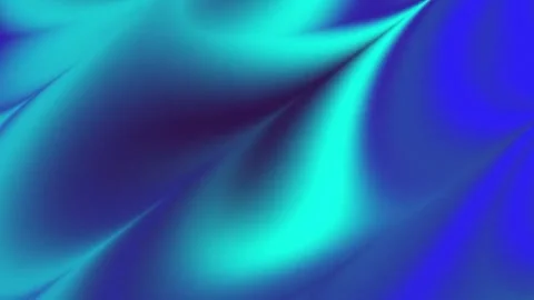 Abstract Blue and Cyan Fluid Waves Motion Background 4K Stock Footage 345715643