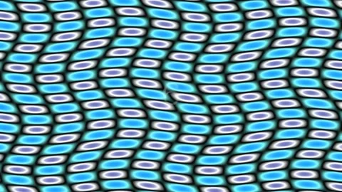 Abstract blue and cyan liquid ripple pattern background loop for motion desig Video stock 342115967
