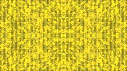 Abstract blue and gold hexagonal honeycomb pattern texture background Stock Footage 337574676