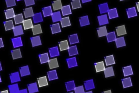 Abstract blue and gray digital mosaic pattern background Stock Illustration