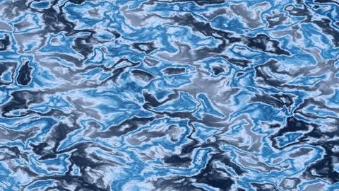Abstract Blue and Gray Marble Swirl Pattern Stock Illustration