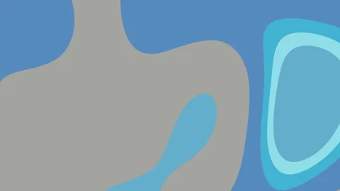 Abstract blue and gray shapes in a wavy pattern. Stockbeeldmateriaal 333440410