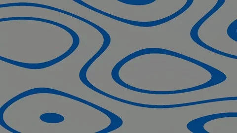 Abstract blue and gray wavy seamless background pattern design Stock Footage 341057232