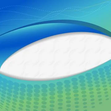 Abstract blue and green background. vector illustration. Stock Illustration