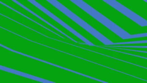 Abstract blue and green diagonal striped pattern background Stock Illustration