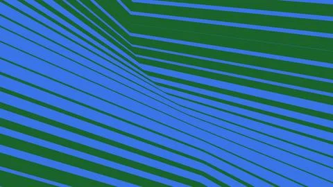 Abstract blue and green diagonal lines pattern Stockillustratie