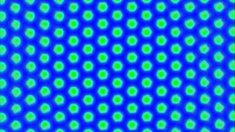 Abstract Blue and Green Dot Pattern Background Stock Footage 331357152