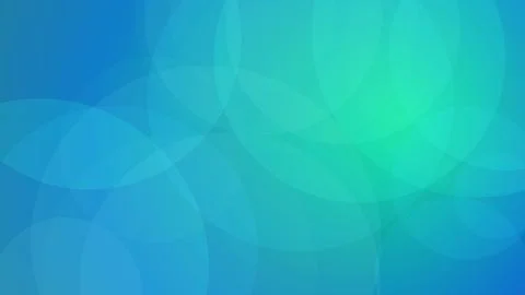 Abstract Blue and Green Gradient Background with Overlapping Translucent Ci.. Stock Illustration