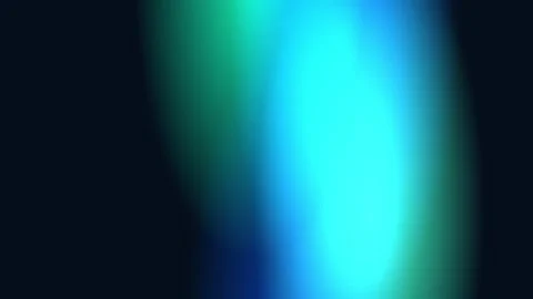 Abstract blue and green light leaks with bokeh and lens flare during a slow.. Stock Footage 340915950