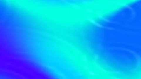 Abstract Blue and Green Light Pattern Background. 库存插图