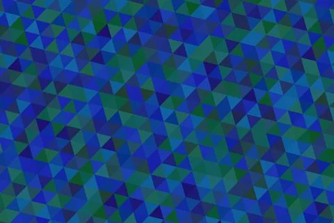 Abstract blue and green pixelated background with vibrant colors Stock Illustration