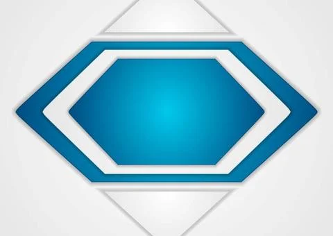 Abstract blue and grey vector background Abstract blue and grey background... Foto stock