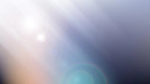 Abstract blue and lavender background with soft lens flares and ethereal li.. Stock Illustration