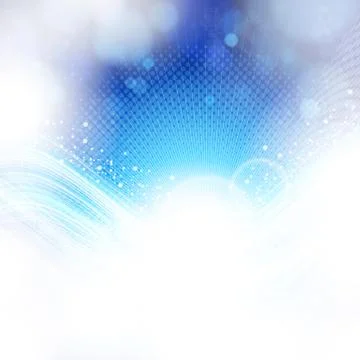 Abstract blue and light background. Stock Illustration