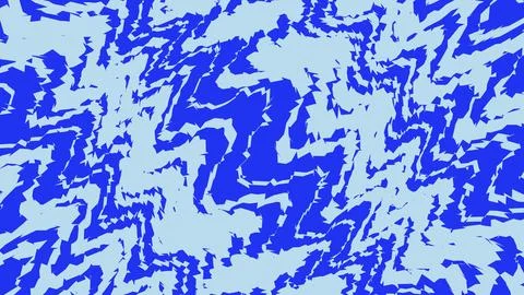 Abstract blue and light blue wavy liquid pattern background Stock Illustration