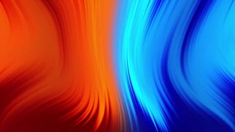 Abstract blue and orange background gradient.Fire versus water concept. Stock Footage 241747401