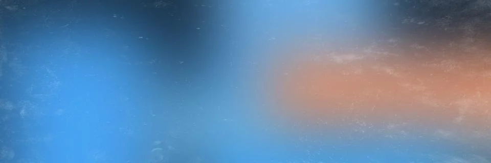 Abstract blue and orange gradient texture with subtle grunge overlay effect.. Stock Illustration