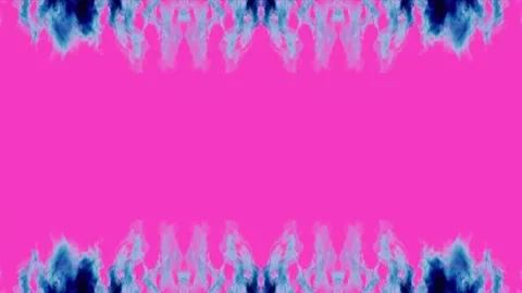 Abstract Blue and Pink Background with  Symmetrical Design Stock Footage 284405731