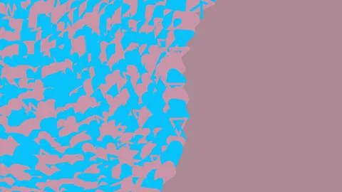 Abstract blue and pink digital camouflage pattern background Stock Illustration