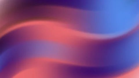 Abstract Blue and Pink Gradient Background with Smooth Flow in Film Frame Stock Footage 336035317