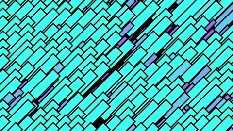 Abstract blue and pink rectangle pattern background Stock Footage 265815861