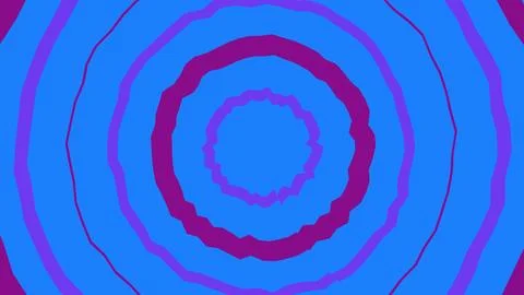 Abstract blue and purple circular wavy ripple background イラスト素材