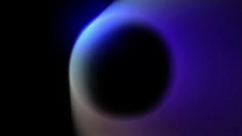 Abstract blue and purple gradient with glowing blurred circle Stock Footage 331372528