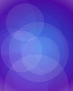 Abstract Blue and Purple Gradient Background with Soft Overlapping Transluc.. Illustrazione stock