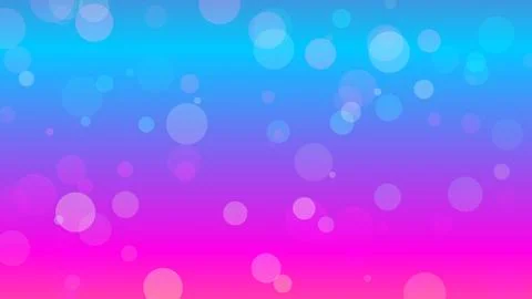 Abstract blue and purple gradient background with bokeh Stock Illustration