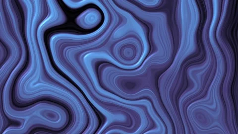 Abstract blue and purple liquid wavy shapes futuristic grainy background. S.. Stock Footage 309845600