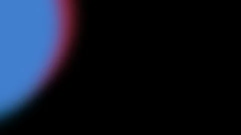 Abstract blue and purple soft gradient light against a deep black background Video stock 335118070