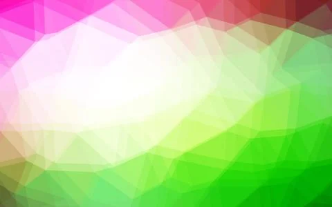 Abstract Blue and Red Background Made from Triangles Stock Illustration