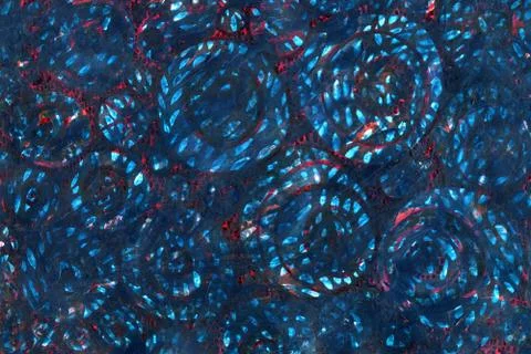 Abstract blue and red background. Stock Illustration