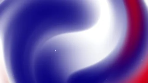 Abstract Blue and Red Fluid Gradient Background with Smooth Wavy Liquid Mot.. 스톡 일러스트