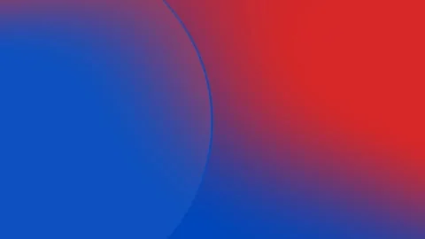 Abstract Blue and Red Gradient Background Loop with Dynamic Color Transition. Stock Footage 339208886