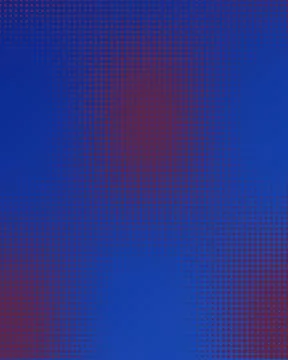 Abstract Blue and Red Halftone Dot Pattern Gradient Background with Retro P.. Stock Illustration