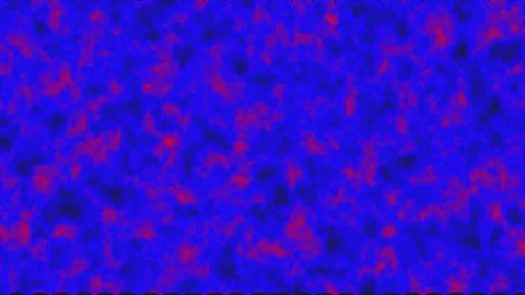 Abstract blue and red particles moving in horizontal bands against black ba.. Stock Footage 340947363