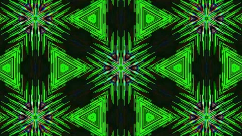 Abstract blue and red triangular pattern with a dark background. Stock Footage 277150923