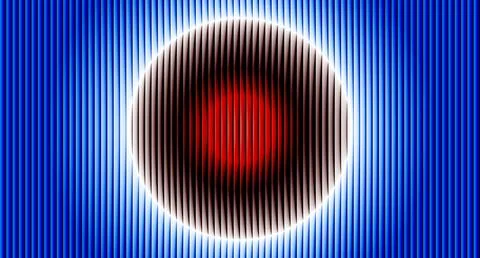 Abstract blue and red vertical lines background Stock Illustration