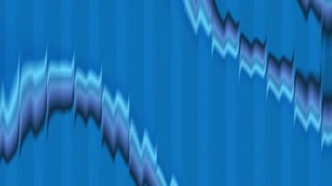 Abstract Blue and Silver Liquid Chrome Stock Footage 340776145